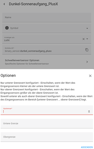 Schwellenwertsensor_Sonnenaufgang
