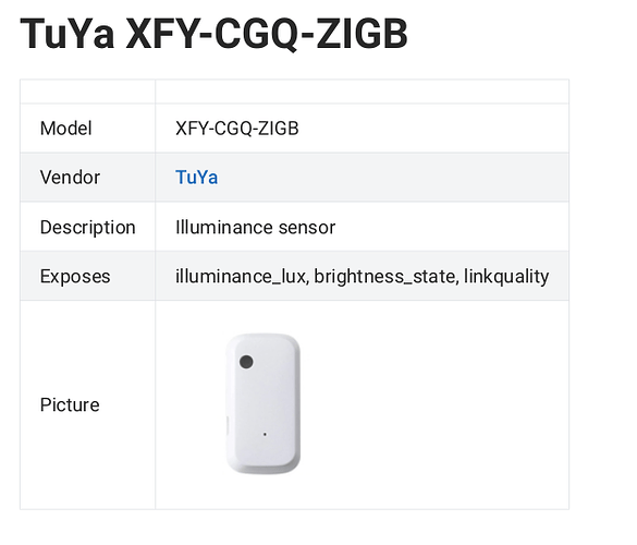 TuYa XFY-CGQ