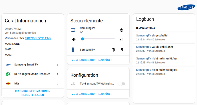Fernseher-nach-Reboot