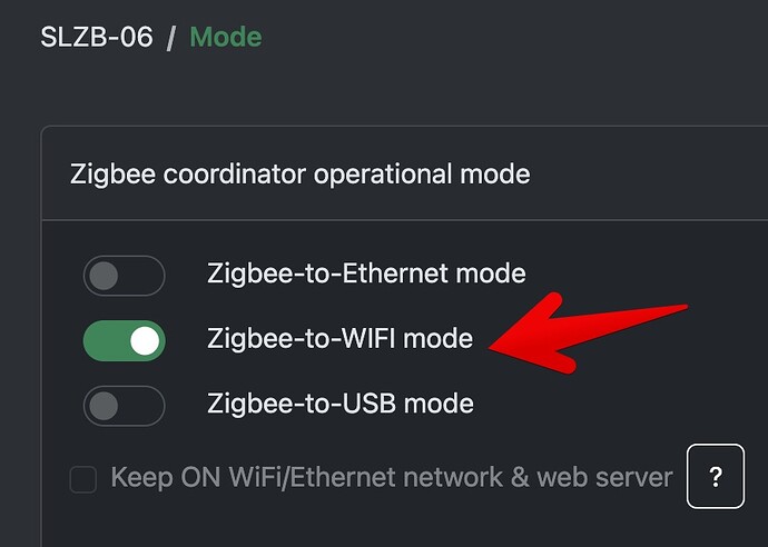 Mode - SLZB-06 Zigbee Ethernet POE USB Adapter 2024-02-10 04-05-55