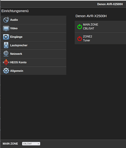 Denon_WebGUI