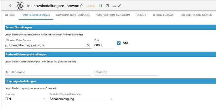 ioBroker_LoRaWAN_Haupteinstellungen