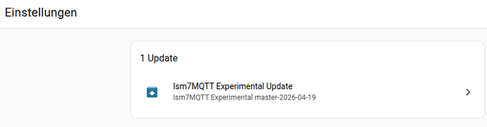 Ism7mqtt_Experimental_Update