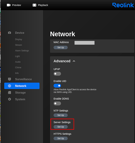 Reolink_WebGUI