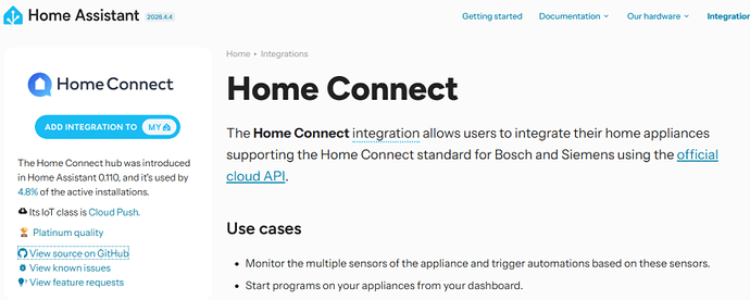 Home Connect Offiziell