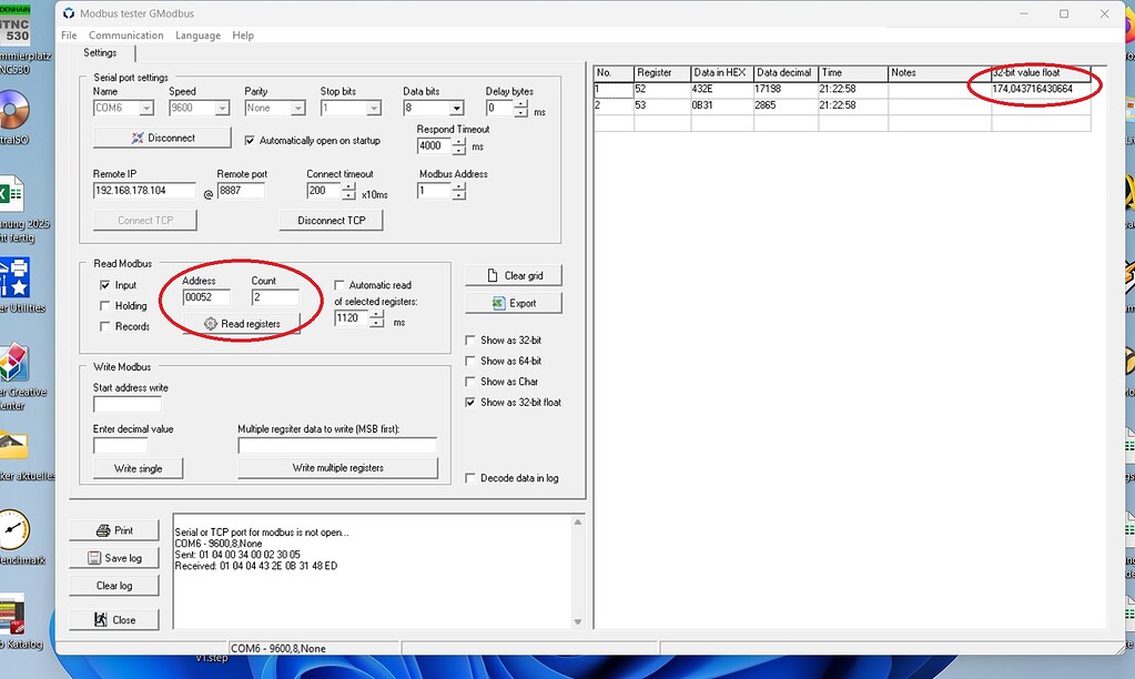 Modbus Reader Usb Smart Meter per Modbus in HA RS485 to USB Adapter - Integrationen ...