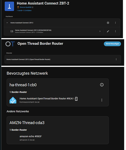 Matter/Tread - Thread-Border-Router wird benötigt - Installation, HW ...