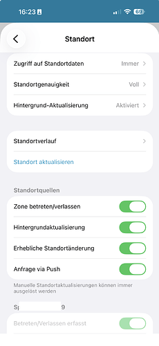 CompanionApp-Standort