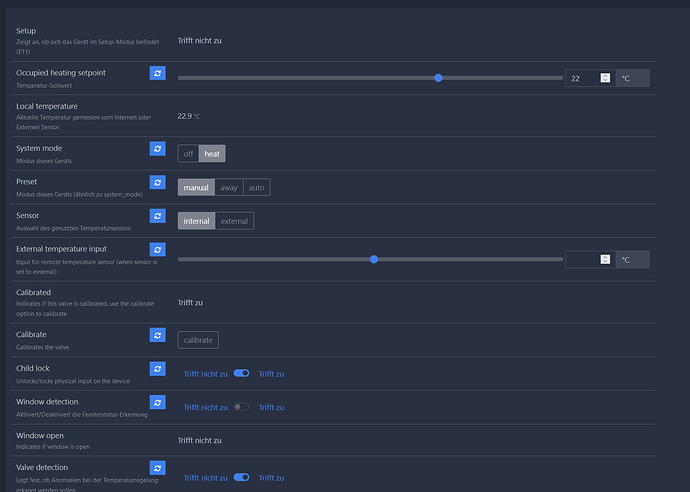 Screenshot Z2M