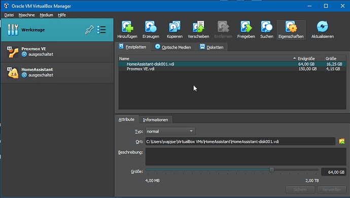 2024-03-12 12_16_37-Disk Size für HA in Orcale Virtual Box erhöhen - Allgemein - simon42 Community –