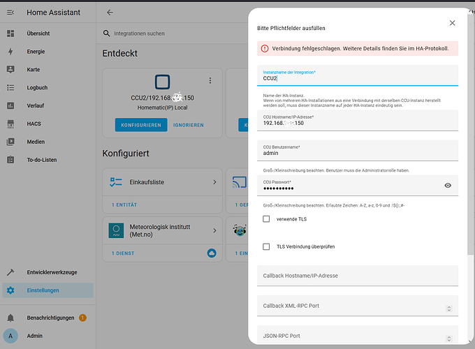 HA-CCU2-Integration-Error