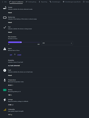 Screenshot Rauchmelder
