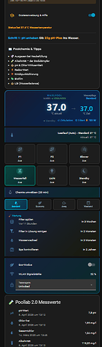 große Karte Teil 2 mit der Karte für die Steuerung vom Whirlpool