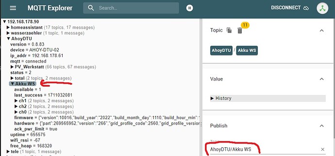 MQTT Explorer