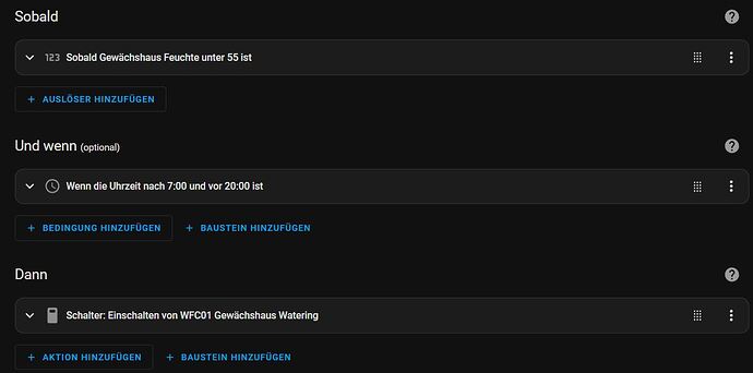 Einstellungen – Home Assistant