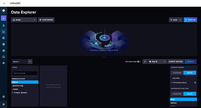 InfluxDB 2 Screenshot