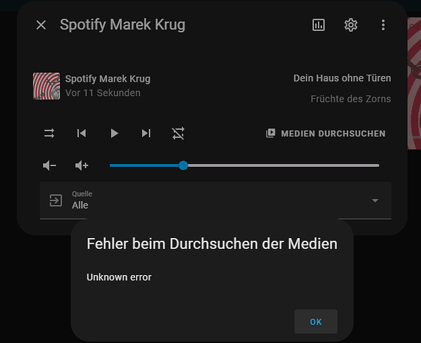 Spotify Playlists werden nicht abgerufen/angezeigt? Allgemein simon42 Community