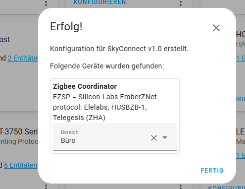 Skyconnect Installation - Integrationen - simon42 Community
