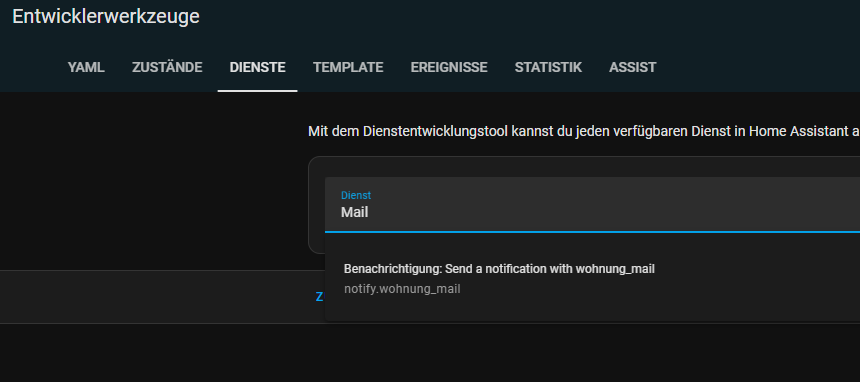 Dienst Nicht Vorhanden