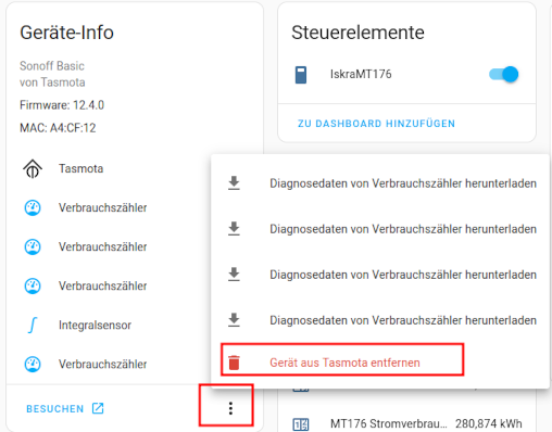 Tasmota_Gerät_Entfernen
