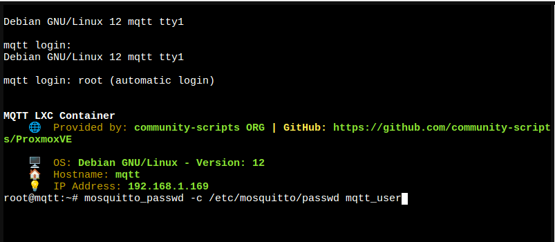 Proxmox_LXC_MQTT_1