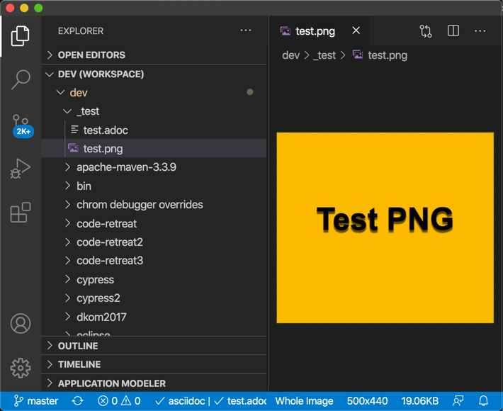 Bildvorschau direkt in VSCode Server - Add-ons - simon42 Community