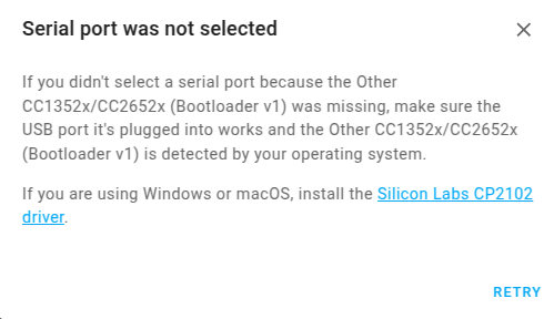 CC2652_Driver_Info