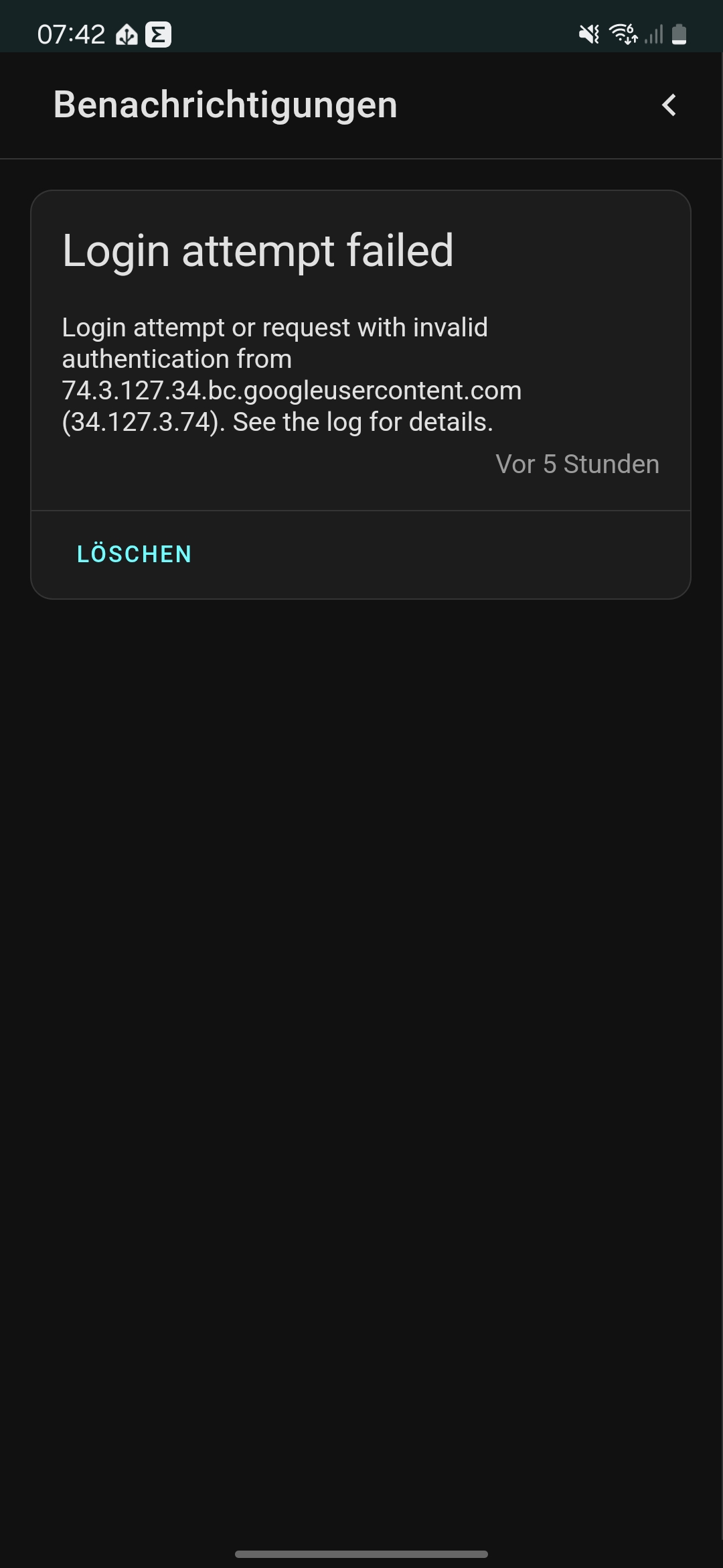 Regelmäßige fehlgeschlagene LoginVersuche in Home Assistant was steckt dahinter