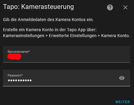 Kamerasteuerung