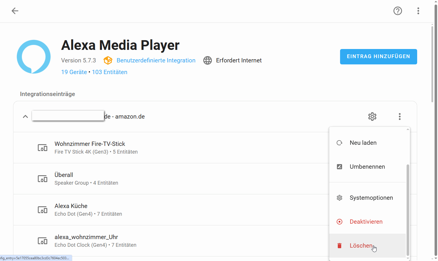 Probleme mit Alexa Media Player & ALEXA Devices nach Core-Updates ...