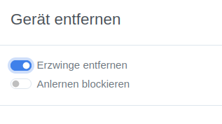 Z2M_Entfernen